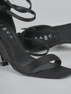 Hot Sandali tacco 5cm pelle Donna Sandali Tacco Alto