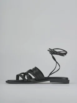 Discount Sandali tacco 1cm pelle Donna Sandali Tacco Basso