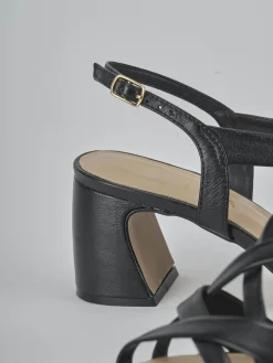 Hot Sandali tacco 6cm pelle Donna Sandali Tacco Alto