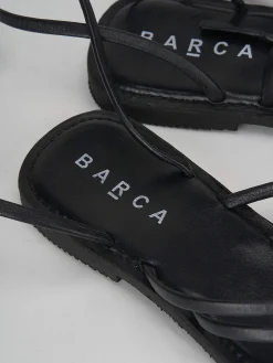 Hot Sandali tacco 1cm pelle Donna Sandali Tacco Basso