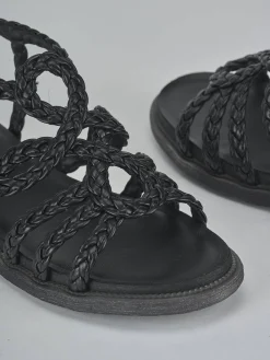 Discount Sandali tacco 2cm pelle Donna Sandali Tacco Basso