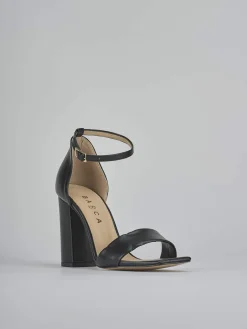 Sandali tacco 9cm pelle Donna Sandali Tacco Alto