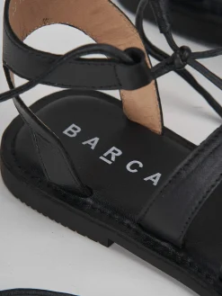 Hot Sandali tacco 1cm pelle Donna Sandali Tacco Basso