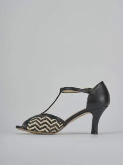 Best Sandali tacco 7cm pelle Donna Sandali Tacco Alto