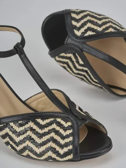 Best Sandali tacco 7cm pelle Donna Sandali Tacco Alto