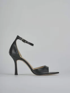 Sandali tacco 9cm pelle Donna Sandali Tacco Alto