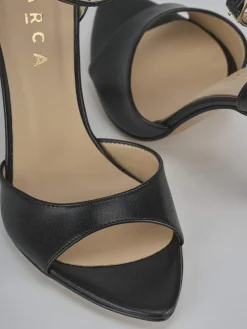 Sandali tacco 9cm pelle Donna Sandali Tacco Alto