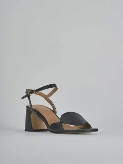 Hot Sandali tacco 5cm pelle Donna Sandali Tacco Alto
