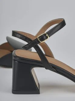 Hot Sandali tacco 5cm pelle Donna Sandali Tacco Alto