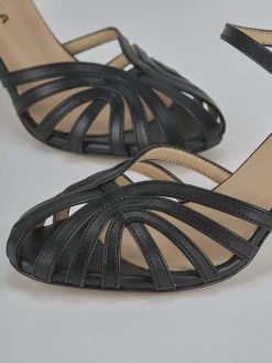 Discount Sandali tacco 6cm pelle Donna Sandali Tacco Alto