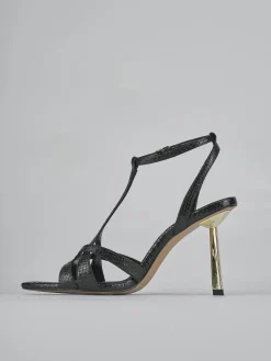 Clearance Sandali tacco 9cm pelle Donna Sandali Tacco Alto