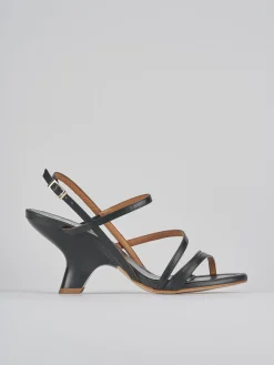 Hot Sandali tacco 8cm pelle Donna Sandali Tacco Alto