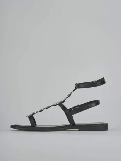 Discount Sandali tacco 1cm pelle Donna Sandali Tacco Basso