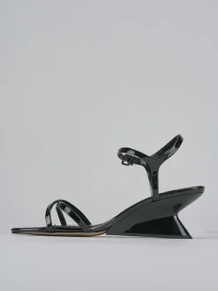 Discount Sandali tacco 5cm pelle Donna Sandali Tacco Alto