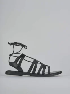 Sale Sandali tacco 1cm pelle Donna Sandali Tacco Basso