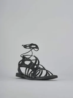 Sale Sandali tacco 1cm pelle Donna Sandali Tacco Basso