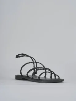 Best Sandali tacco 1cm pelle Donna Sandali Tacco Basso