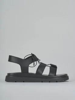 Clearance Sandali tacco 1cm pelle Donna Sandali Tacco Basso