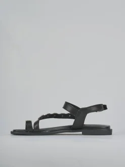 Discount Sandali tacco 1cm pelle Donna Sandali Tacco Basso