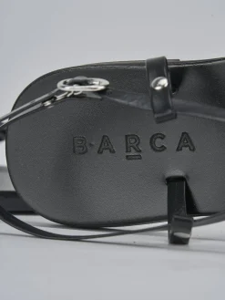 Sandali tacco 1cm pelle Donna Sandali Tacco Basso