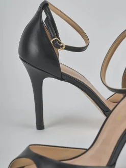 Clearance Sandali tacco 9cm pelle Donna Sandali Tacco Alto