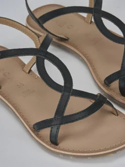 Sale Sandali tacco 1cm pelle Donna Sandali Tacco Basso