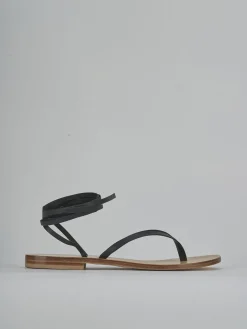 Discount Sandali tacco 1cm pelle Donna Sandali Tacco Basso