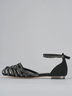 Sale Sandali tacco 1cm pelle Donna Sandali Tacco Basso