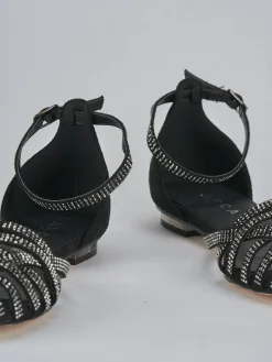 Sale Sandali tacco 1cm pelle Donna Sandali Tacco Basso