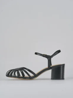 Outlet Sandali tacco 5cm pelle Donna Sandali Tacco Alto