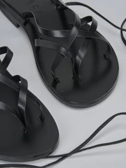 Sale Sandali tacco 1cm pelle Donna Sandali Tacco Basso