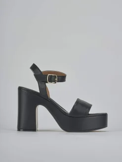 Sandali tacco 9cm pelle Donna Sandali Tacco Alto