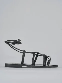 Discount Sandali tacco 1cm pelle Donna Sandali Tacco Basso