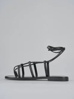 Discount Sandali tacco 1cm pelle Donna Sandali Tacco Basso