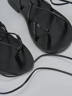 Discount Sandali tacco 1cm pelle Donna Sandali Tacco Basso