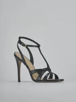 Outlet Sandali tacco 10cm pelle Donna Sandali Tacco Alto