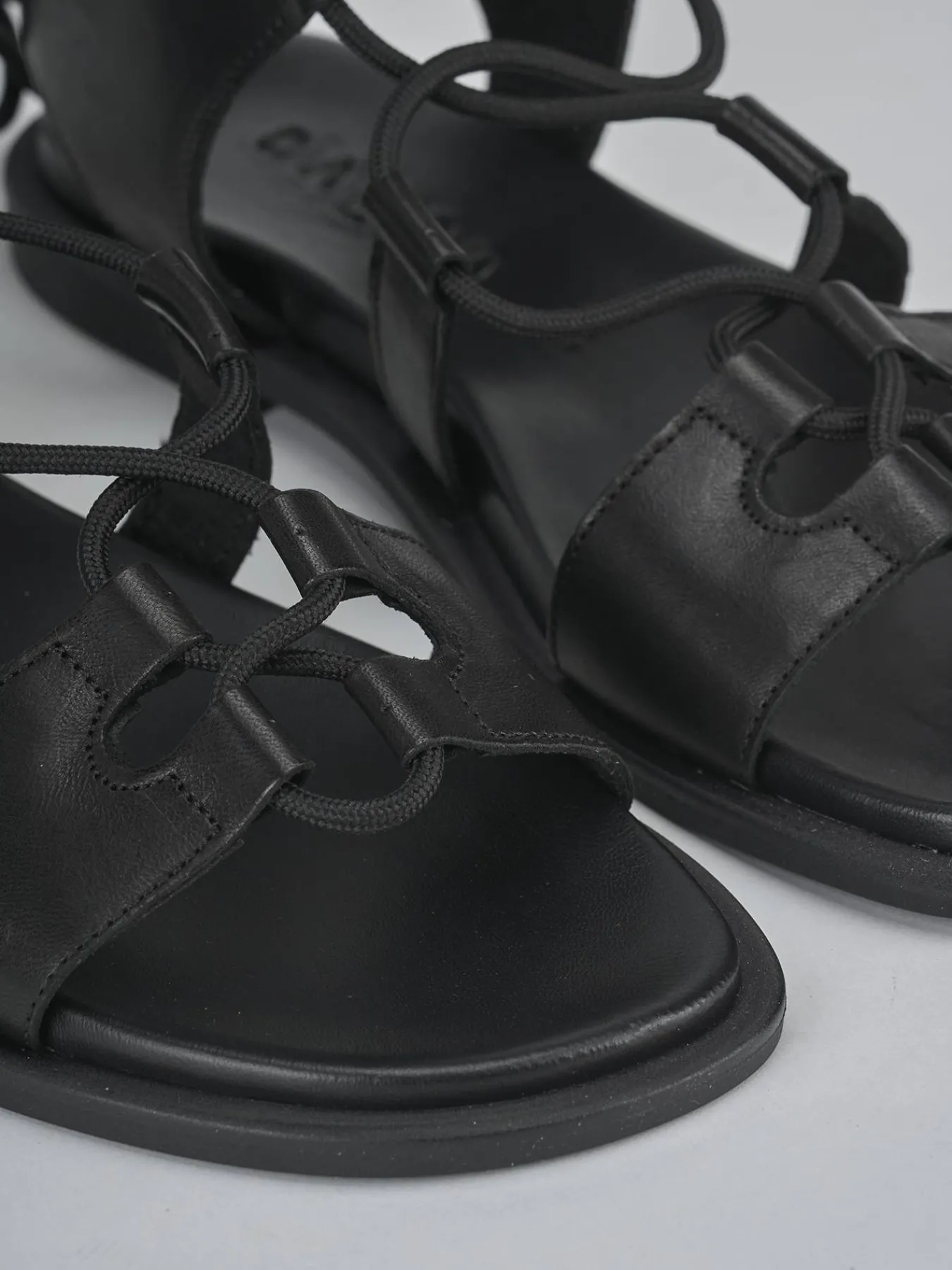 Sale Sandali tacco 1cm pelle Donna Sandali Tacco Basso