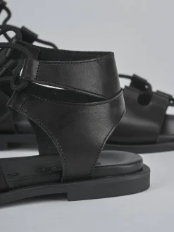 Sale Sandali tacco 1cm pelle Donna Sandali Tacco Basso