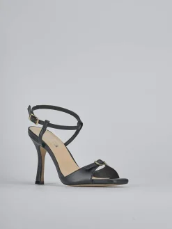 Clearance Sandali tacco 9cm pelle Donna Sandali Tacco Alto