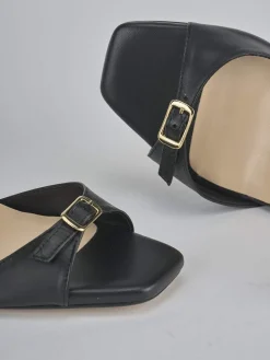 Clearance Sandali tacco 9cm pelle Donna Sandali Tacco Alto