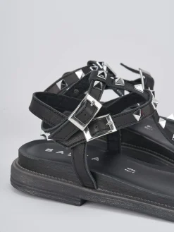 Sale Sandali tacco 1cm pelle Donna Sandali Tacco Basso