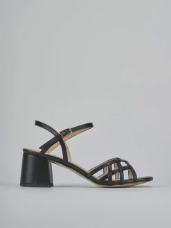 Sandali tacco 5cm pelle Donna Sandali Tacco Alto