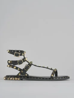 Sandali tacco 1cm pelle Donna Sandali Tacco Basso