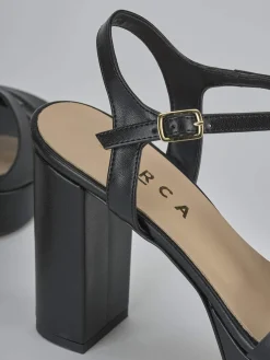 Best Sandali tacco 9cm pelle Donna Sandali Tacco Alto