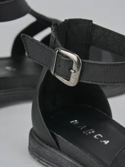 Sandali tacco 1cm pelle Donna Sandali Tacco Basso