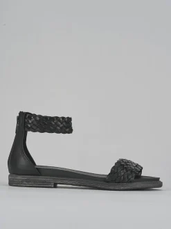 Hot Sandali tacco 1cm pelle Donna Sandali Tacco Basso