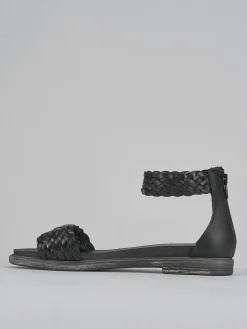 Hot Sandali tacco 1cm pelle Donna Sandali Tacco Basso