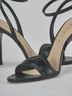 Outlet Sandali tacco 10cm pelle Donna Sandali Tacco Alto