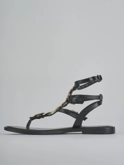 Sale Sandali tacco 1cm pelle Donna Sandali Tacco Basso