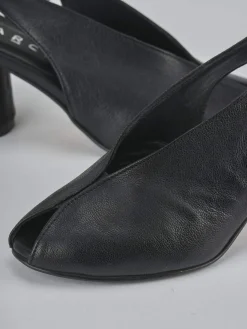 Hot Sandali tacco 7cm pelle Donna Sandali Tacco Alto